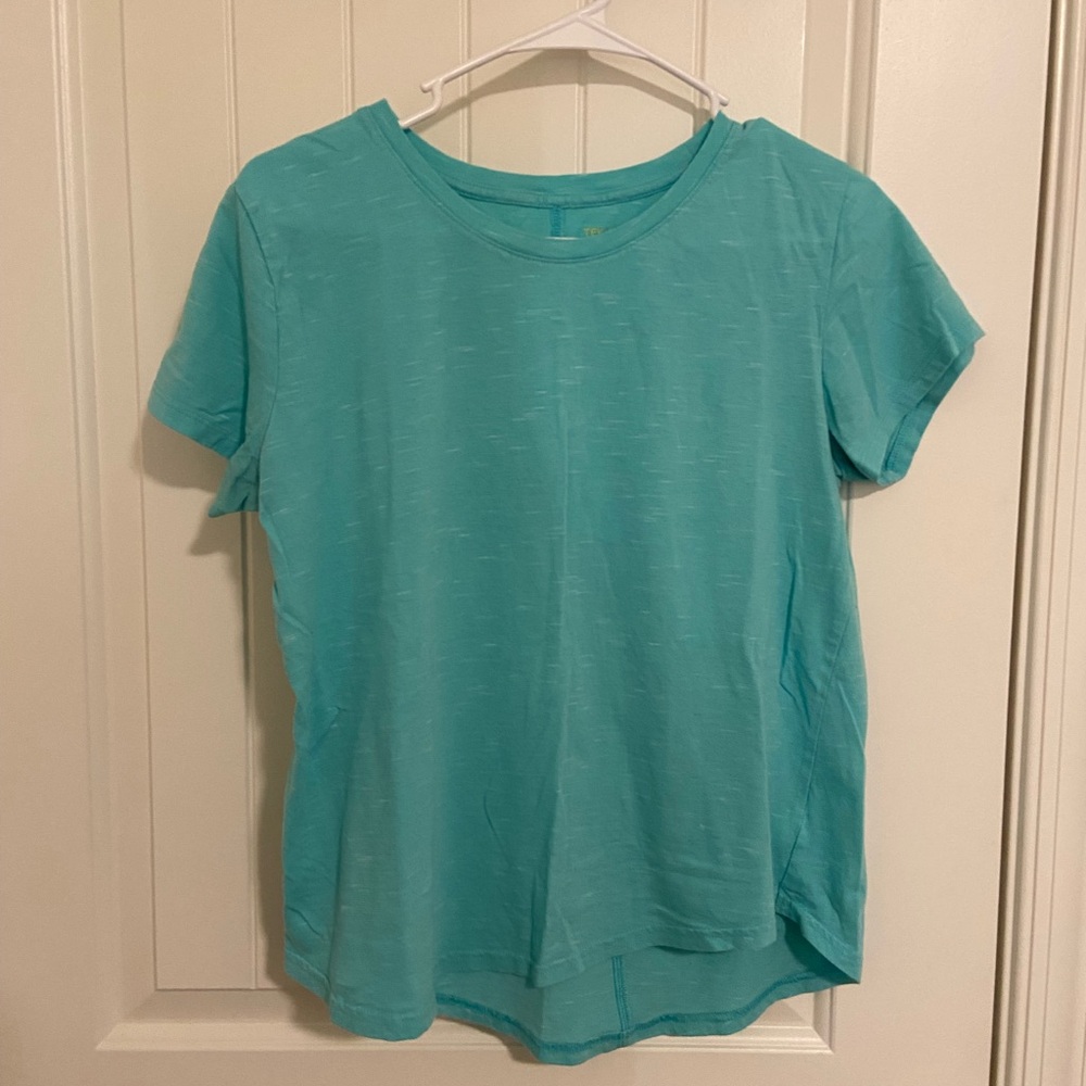EUC Tek Gear women’s‎ turquoise active scoop neck tshirt medium